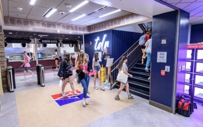 Boon Edam Turnstiles and Atrium Campus Power Intelligent Access at American University